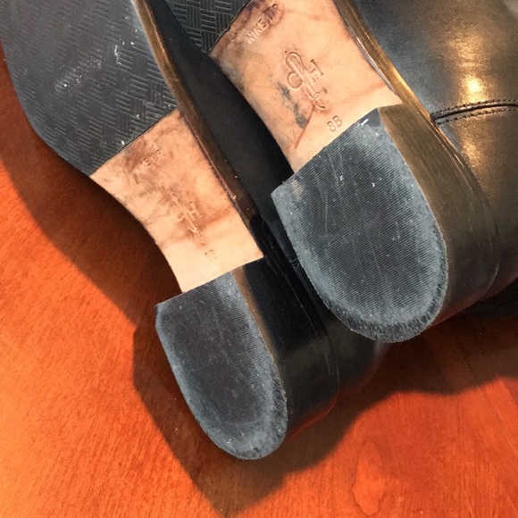 Cole Haan black leather boots size 8B - Picture 13 of 16